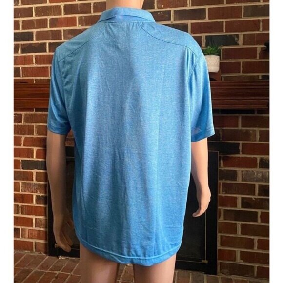 Men’s Beverly Hills Polo Club Short Sleeve Easy Care T Shirt S Blue Size L NEW - Picture 13 of 14